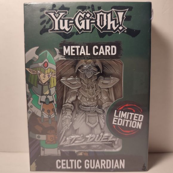 Yugioh Celtic Guardian Metal Card Silver Ingot Official Konami Collectible - Picture 1 of 5